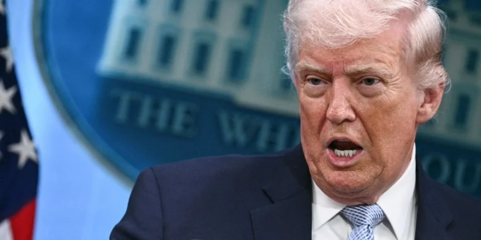 Donald Trump llamó al presidente de la FIFA, Gianni Infantino, para pedir que se revise la expulsión del goleador de Estados Unidos. Foto: Archivo