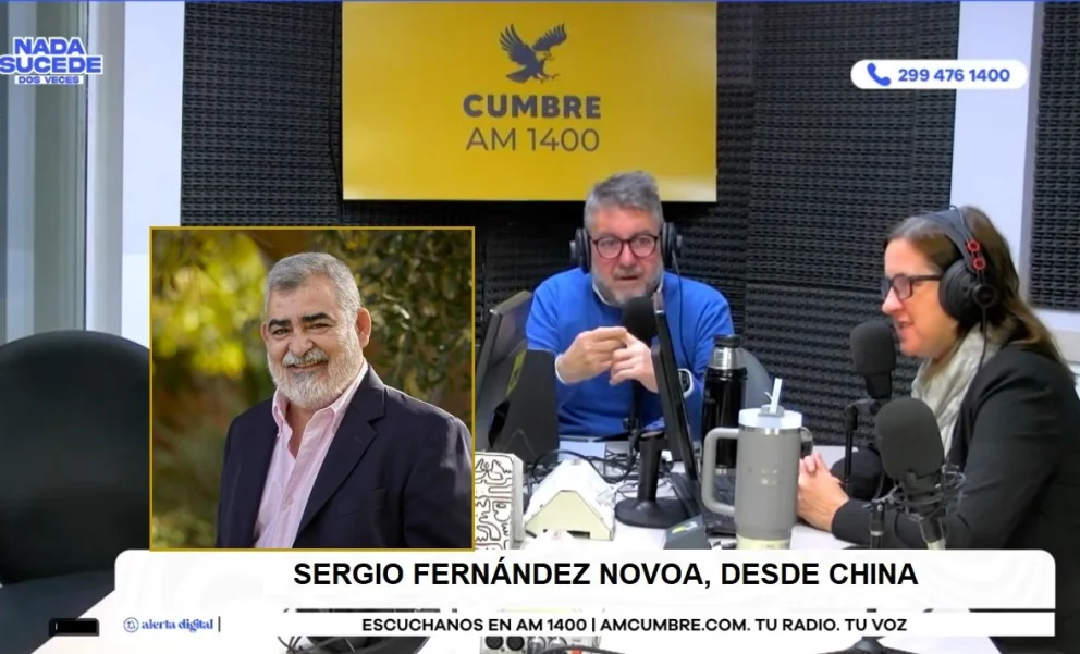 El titular de CALFIBRA realizó declaraciones desde China en el programa Nada sucede dos veces, por AM Cumbre 1400.