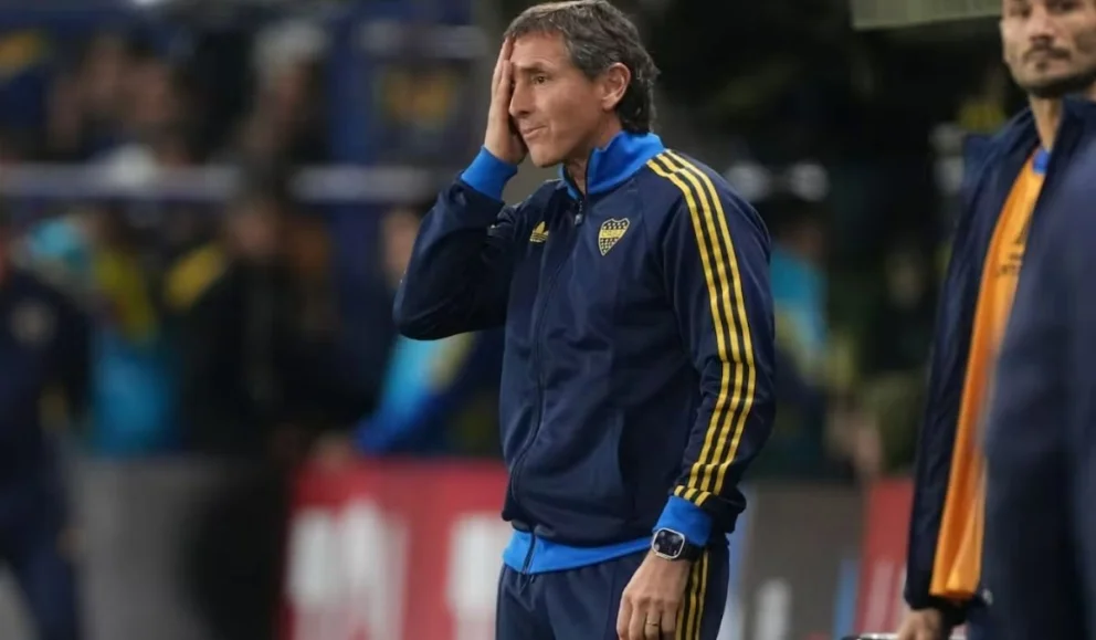 Claudio Úbeda dejó de ser el entrenador de Boca. Foto: LA NACION