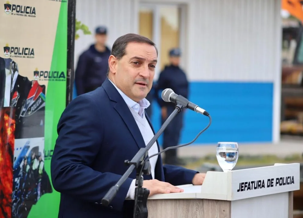 El ministro de Seguridad Matías Nicolini. 