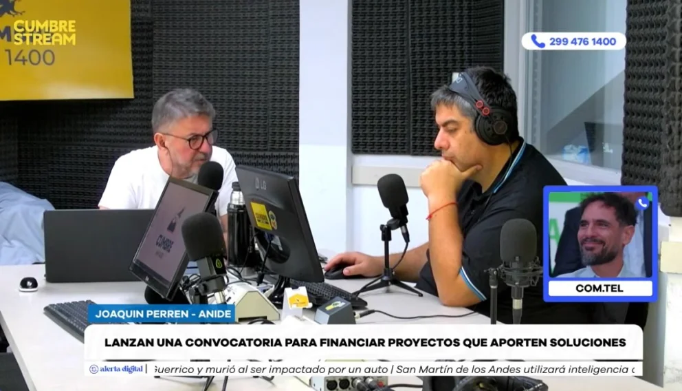 El funcionario provincial neuquino realizó declaraciones en el programa "Nada sucede dos veces". Foto: captura de video Cumbre Stream