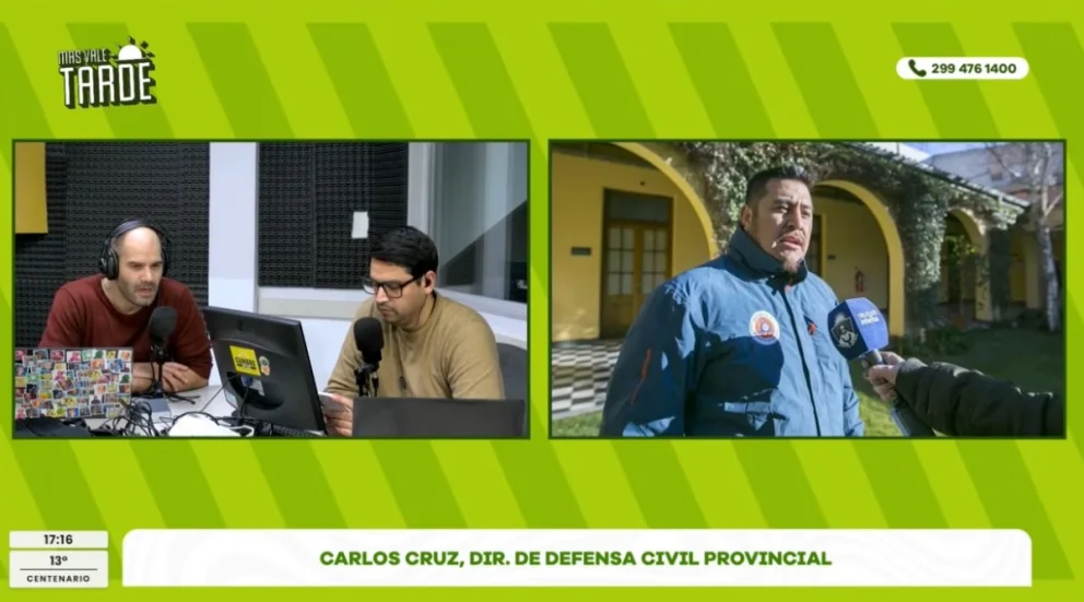 Carlos Cruz realizó declaraciones en el programa "Más vale tarde", con la conducción de los periodistas Juan Pablo Iozzia y Lucas Hernandorena. Foto: captura de video Cumbre Stream. 