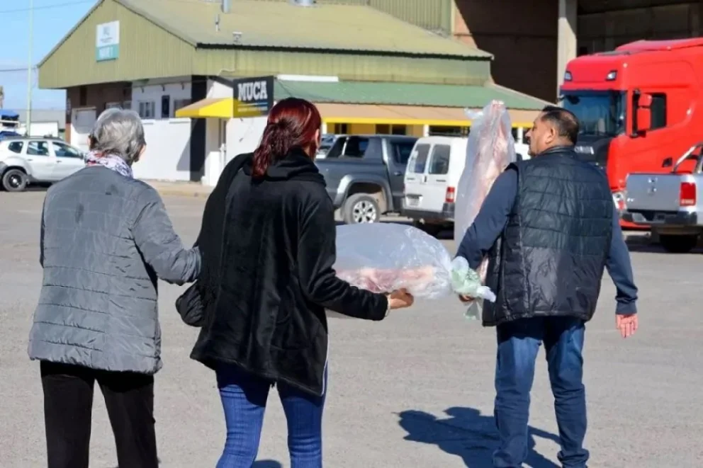 La feria de productores incluirá también corderos y otros productos elaborados en el norte neuquino. Foto: archivo