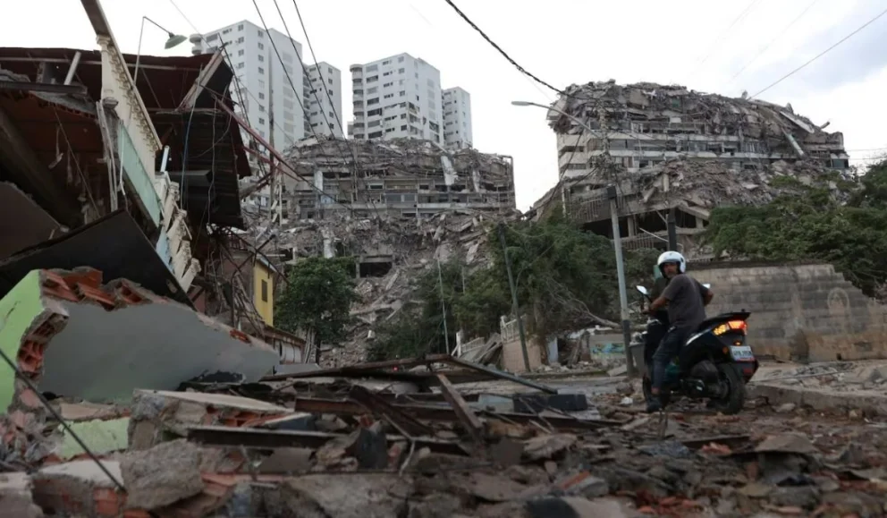 Los teremotos causaron graves daños en Venezuela. Foto: TN