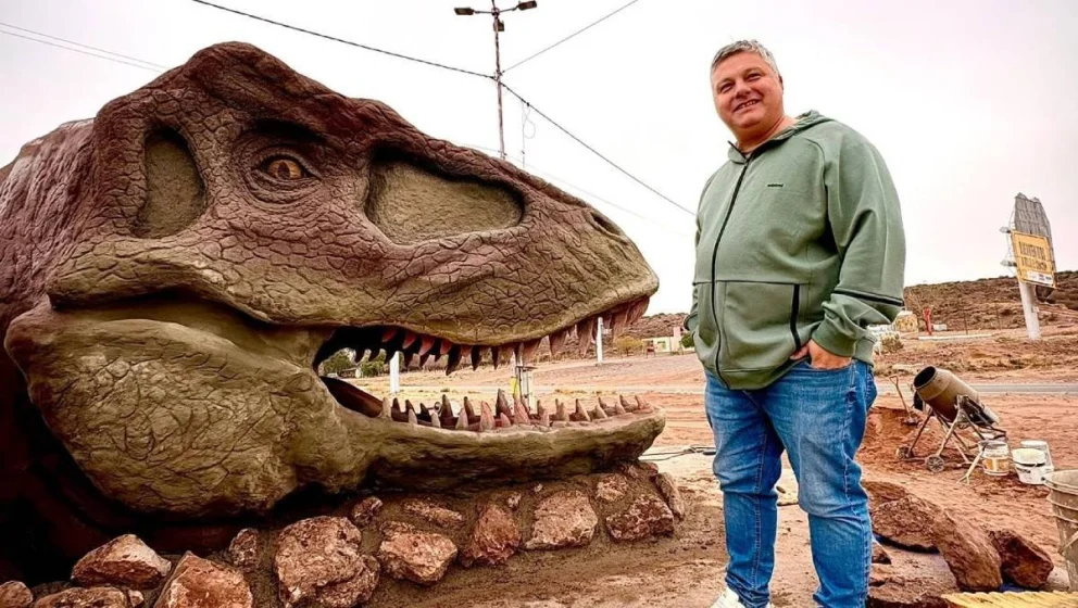 El intendente de Villa El Chocón, Pablo Di Fonzo.