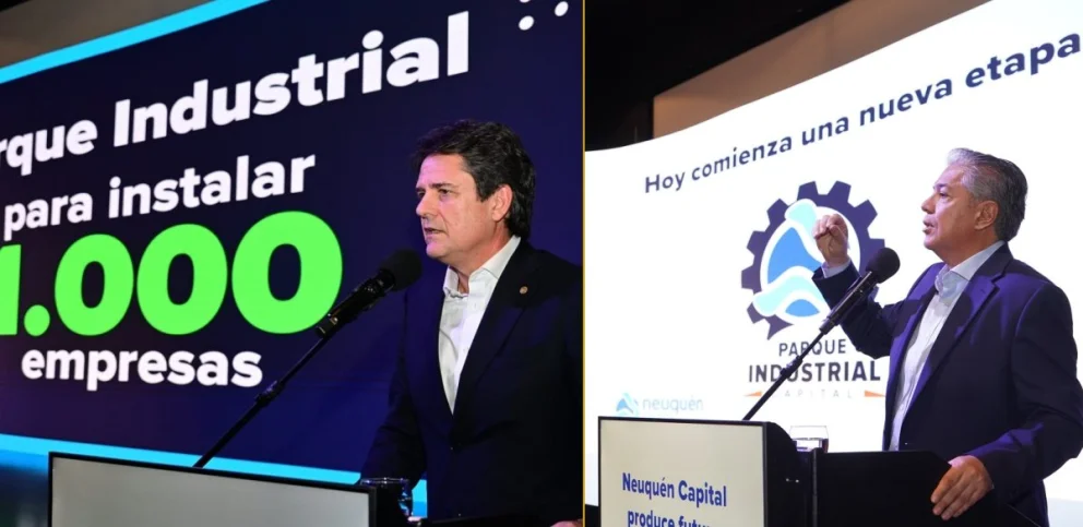 Gaido y Figueroa remarcaron la importancia de la iniciativa en la capital neuquina. Fotos: X