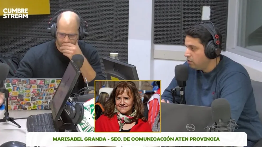 La vuelta a clases en Neuquén el próximo lunes será normal, aseguró la secretaria de Comunicación de ATEN Provincia, Marisabel Granda, en el programa Más vale tarde. Foto: captura de video Cumbre Stream