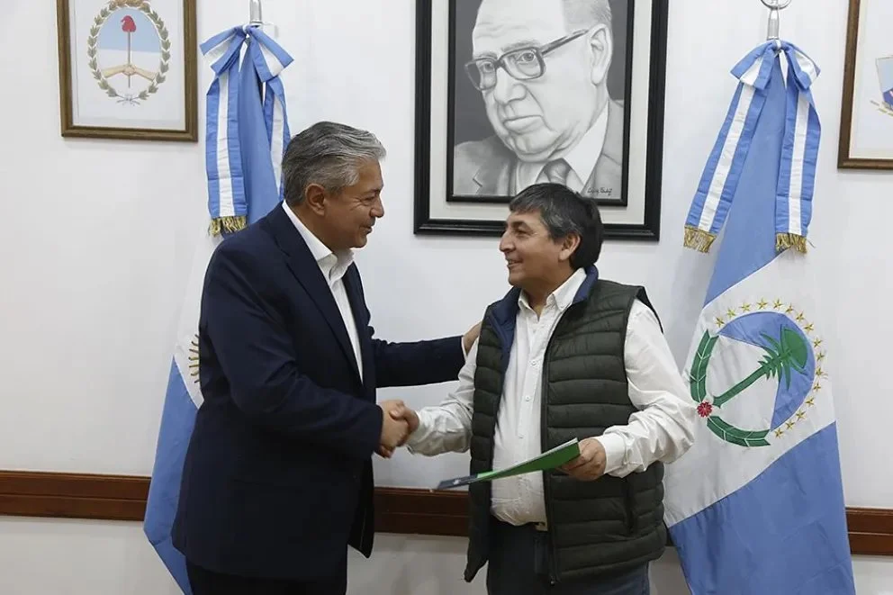 Rolando Figueroa y Carlos Quintriqueo.