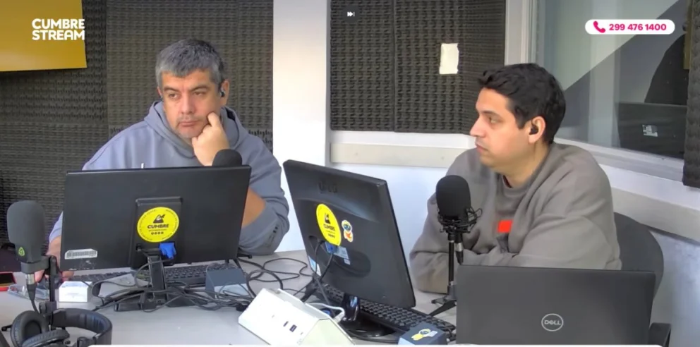 "El desarrollo de Vaca Muerta es un proyecto de Estado en la Argentina", contó Martín  Kaindl. Fuente: Captura Cumbre Stream.