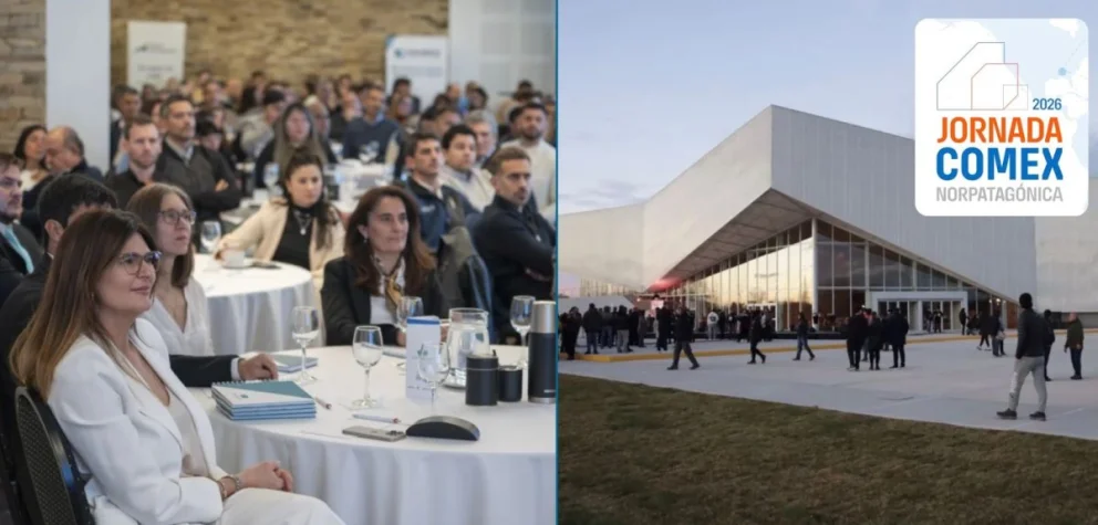 Este jueves y por segundo año consecutivo se convoca a toda la cadena de valor del comercio exterior en Neuquén y Río Negro. Fotos: COMEX