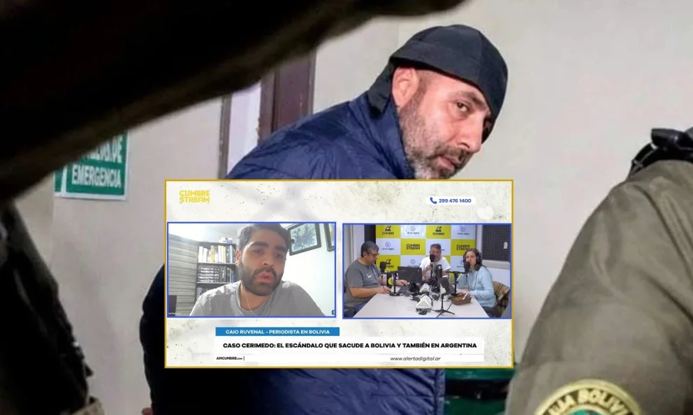El periodista y ex asesor presidencial se encuentra detenido en Bolivia y ahora enfrenta un nuevo cargo. Foto: archivo/captura de video Cumbre Stream. 