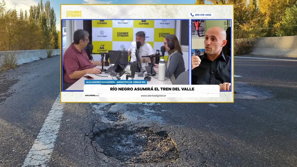 El ministro rionegrino realizó declaraciones en el programa "Nada sucede dos veces", por AM Cumbre 1400. Foto: captura de pantalla Cumbre Stream/archivo