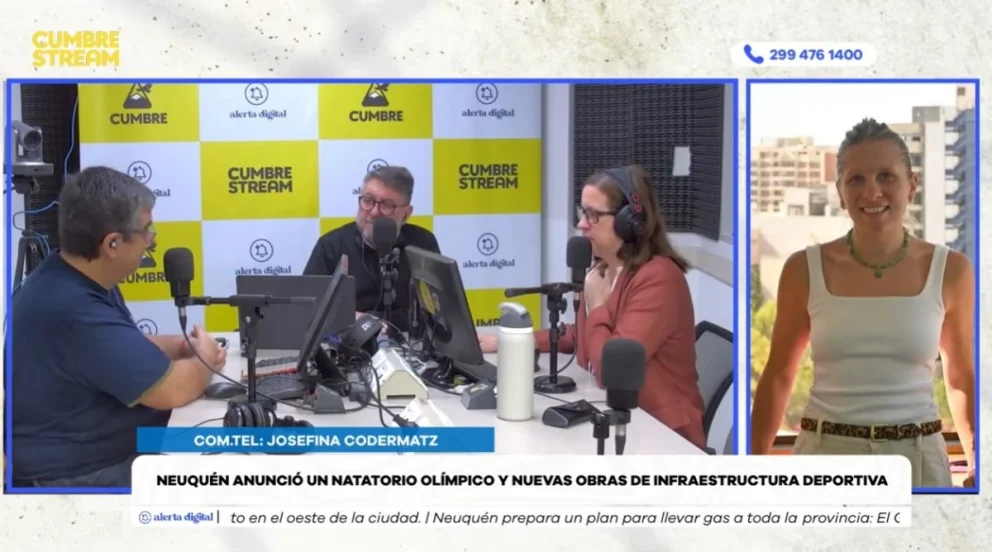 La ministra fue entrevistada en el programa "Nada sucede dos veces", por AM Cumbre 1400. Foto: captura de video Cumbre Stream