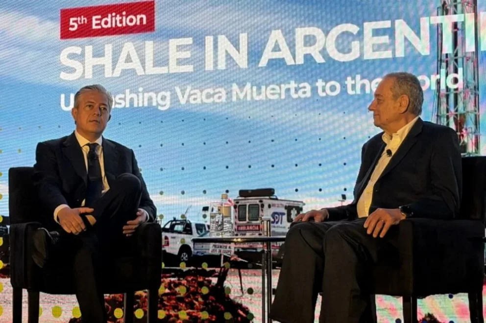 El mandatario neuquino disertó en el evento “Shale in Argentina: Unleashing Vaca Muerta to the World”, organizada por el Instituto Argentino del Petróleo y del Gas (IAPG). Foto: Neuquén Informa