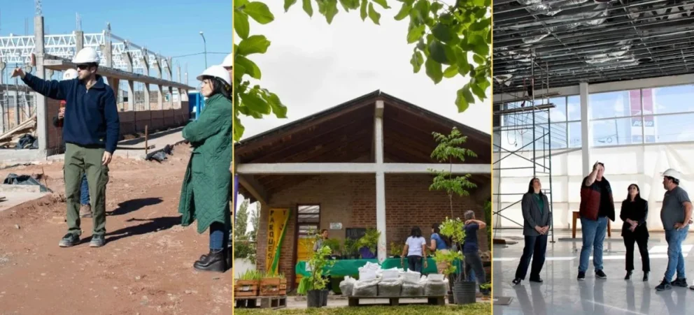 Esta semana se inaugura la ampliación de la Escuela Agropecuaria de Plottier y se avanza en obras en otras escuelas técnicas. Foto: Neuquén Informa