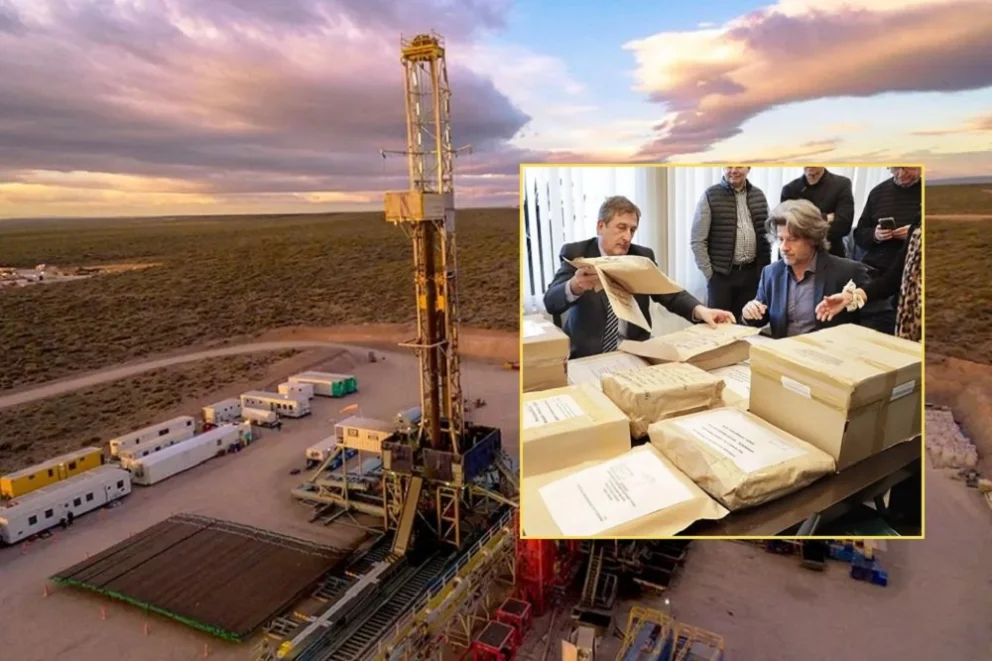 Diez empresas presentaron propuestas para ocho de los 15 bloques incluidos en la primera ronda del Plan Exploratorio Neuquén. Fotos: Neuquén Informa