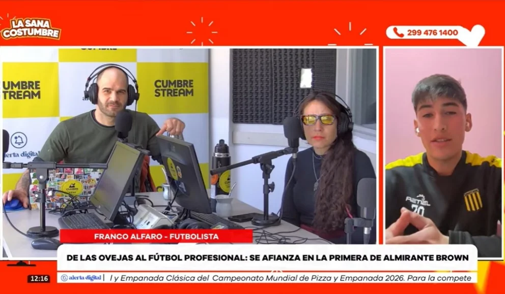 Franco Alfaro contó su experiencia en AM Cumbre 1400. Foto: Cumbre Stream