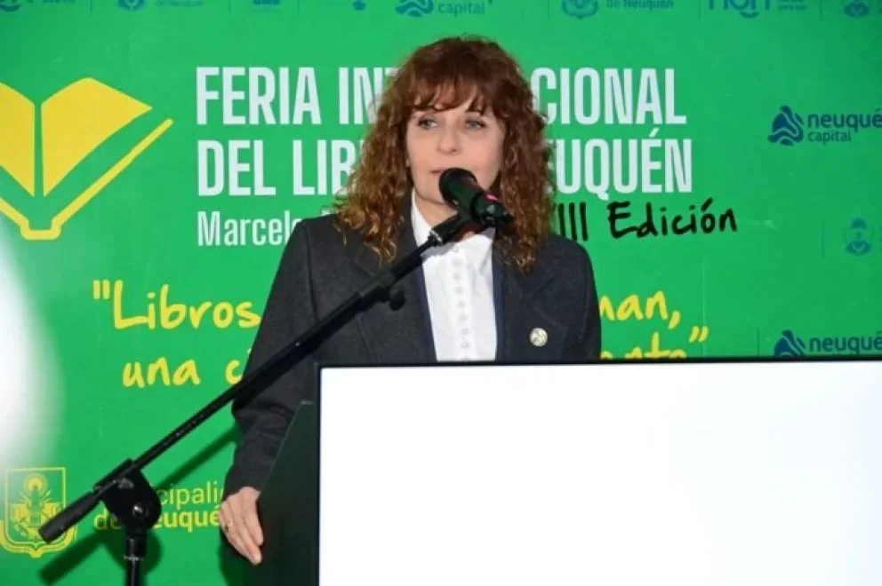 La jefa de Gabinete María Pasqualini.