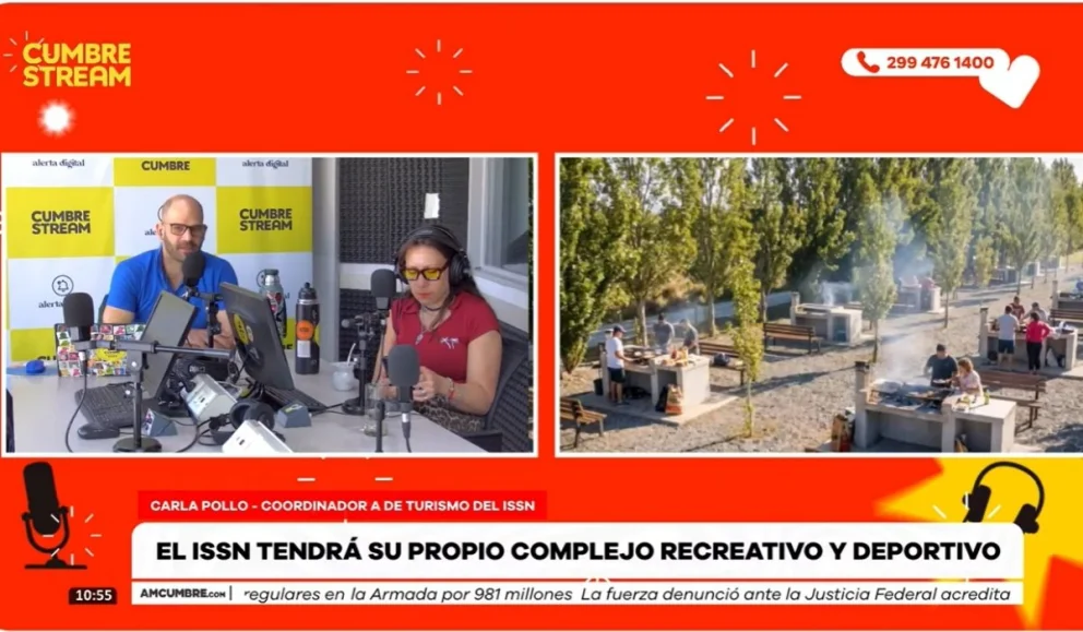 El ISSN tendrá su propio complejo recreativo y deportivo. Foto: Cumbre Stream