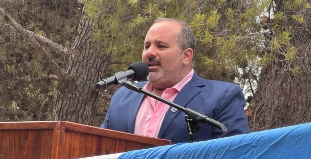 El intendente de Vista Alegre, José Carlos Asaad. 