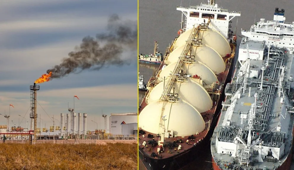 Se anunciará este miércoles en Estados Unidos la financiación del Exim Bank para el proyecto de Gas Natural Licuado (GNL) que saldrá de Vaca Muerta al mundo. Fotos: archivo