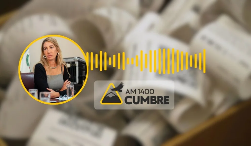 Mercedes Tulián presentó un proyecto para eliminar los tickets de papel en Neuquén. Foto: AM Cumbre