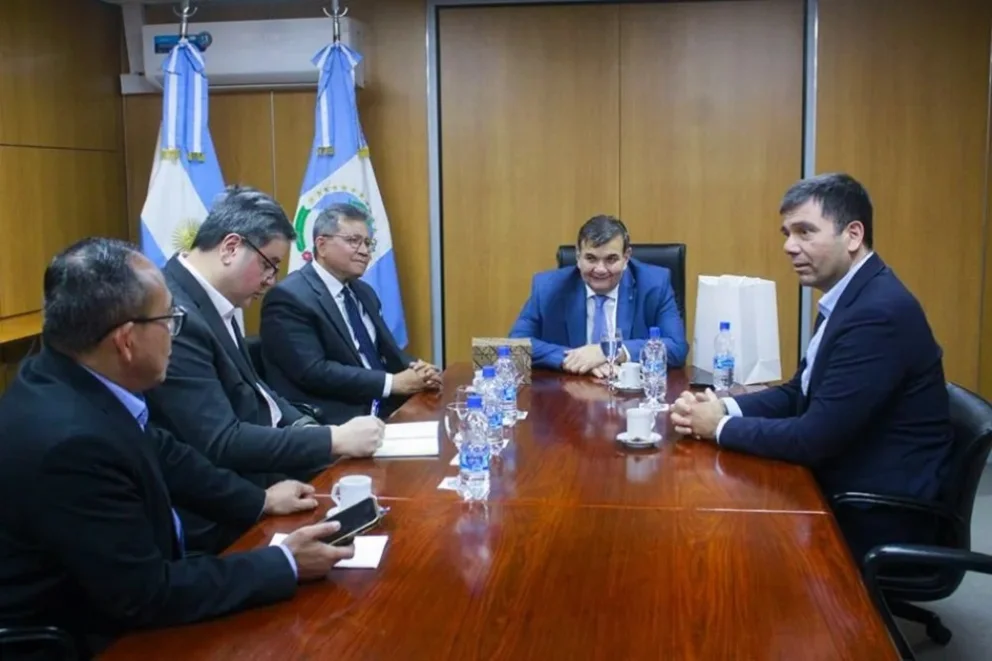 Representantes del gigante asiático mantuvieron encuentros con funcionarios del gobierno neuquino. Foto: Neuquén Informa