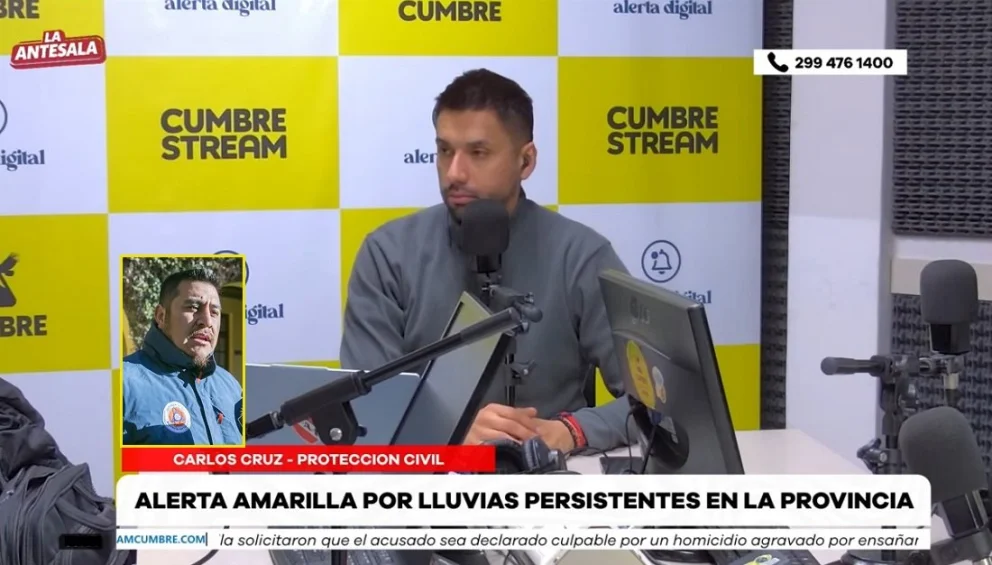 El funcionario provincial fue entrevistado en el programa La Antesala, por AM Cumbre 1400. Foto: captura de video Cumbre Stream.